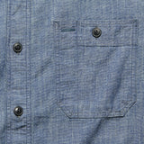 Indigo Chambray Workshirt - Rinse - RRL - STAG Provisions - Tops - L/S Woven - Solid