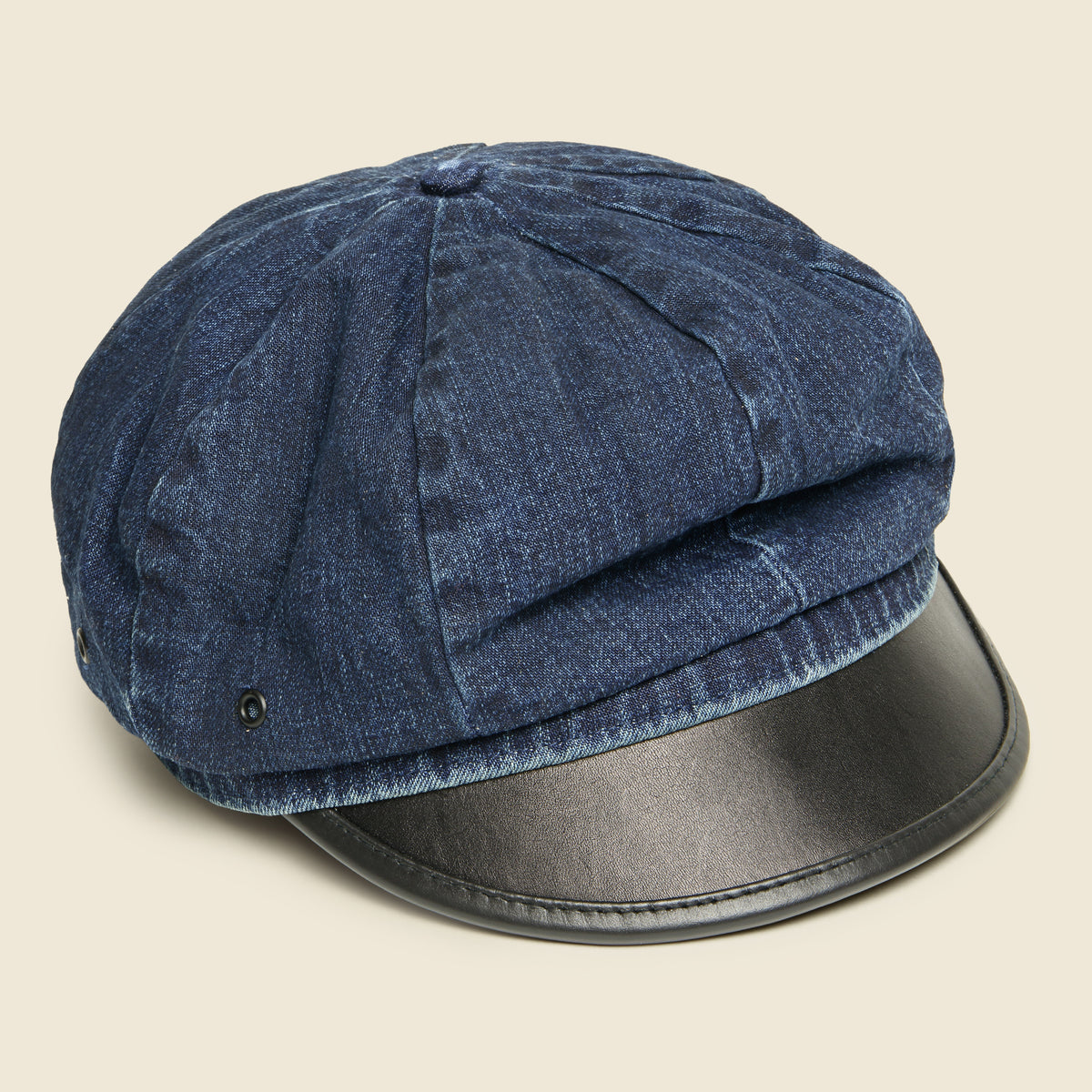 帽子 90s RRL DENIM NEWSBOY CAP Denim Newsboy Cap