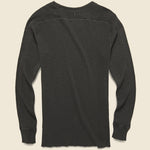 Waffle Crewneck - Faded Black - RRL - STAG Provisions - Tops - L/S Knit