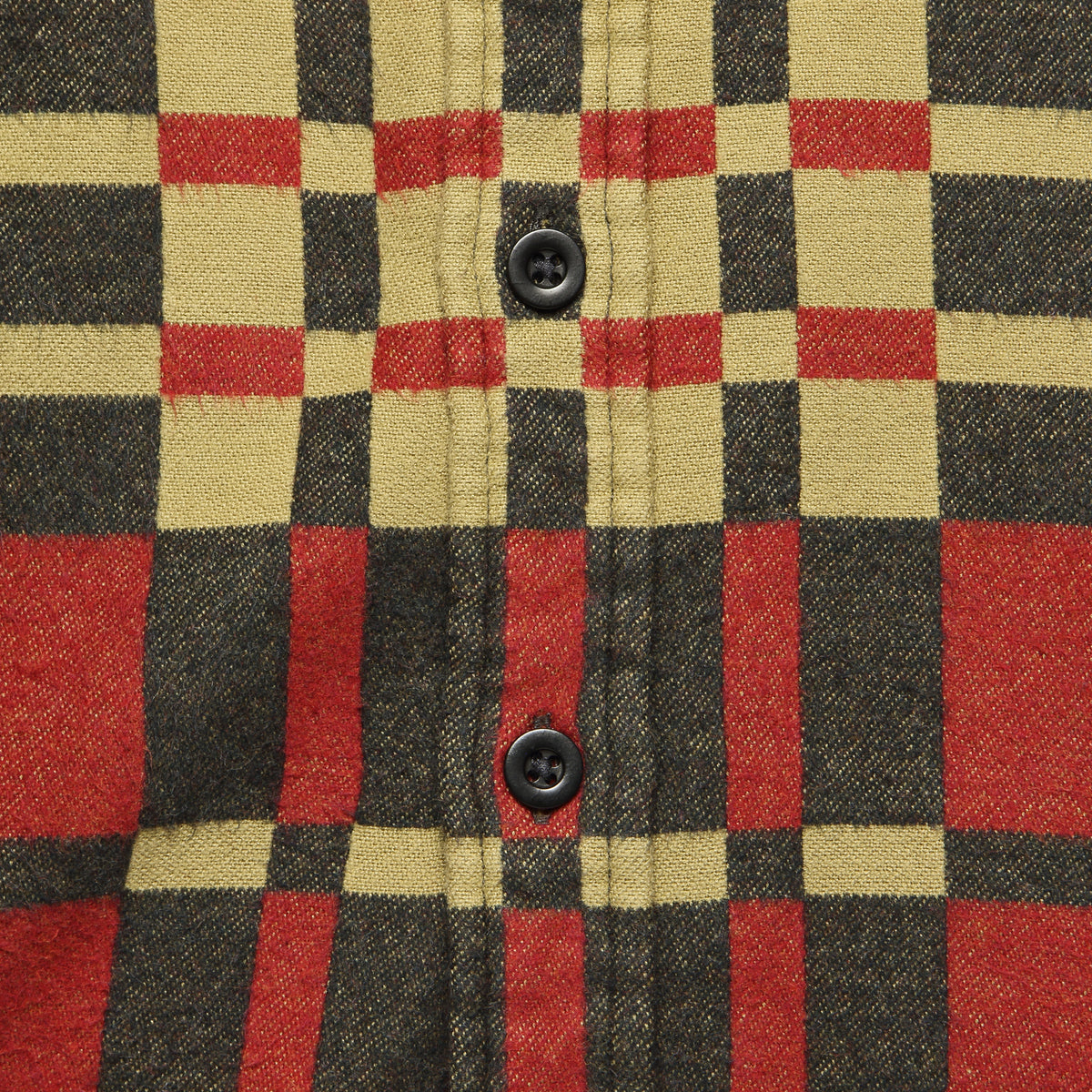 Blanket Jacquard Overshirt - Red