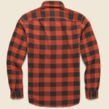Farrell Plaid Workshirt - Red/Black - RRL - STAG Provisions - Tops - L/S Woven - Plaid