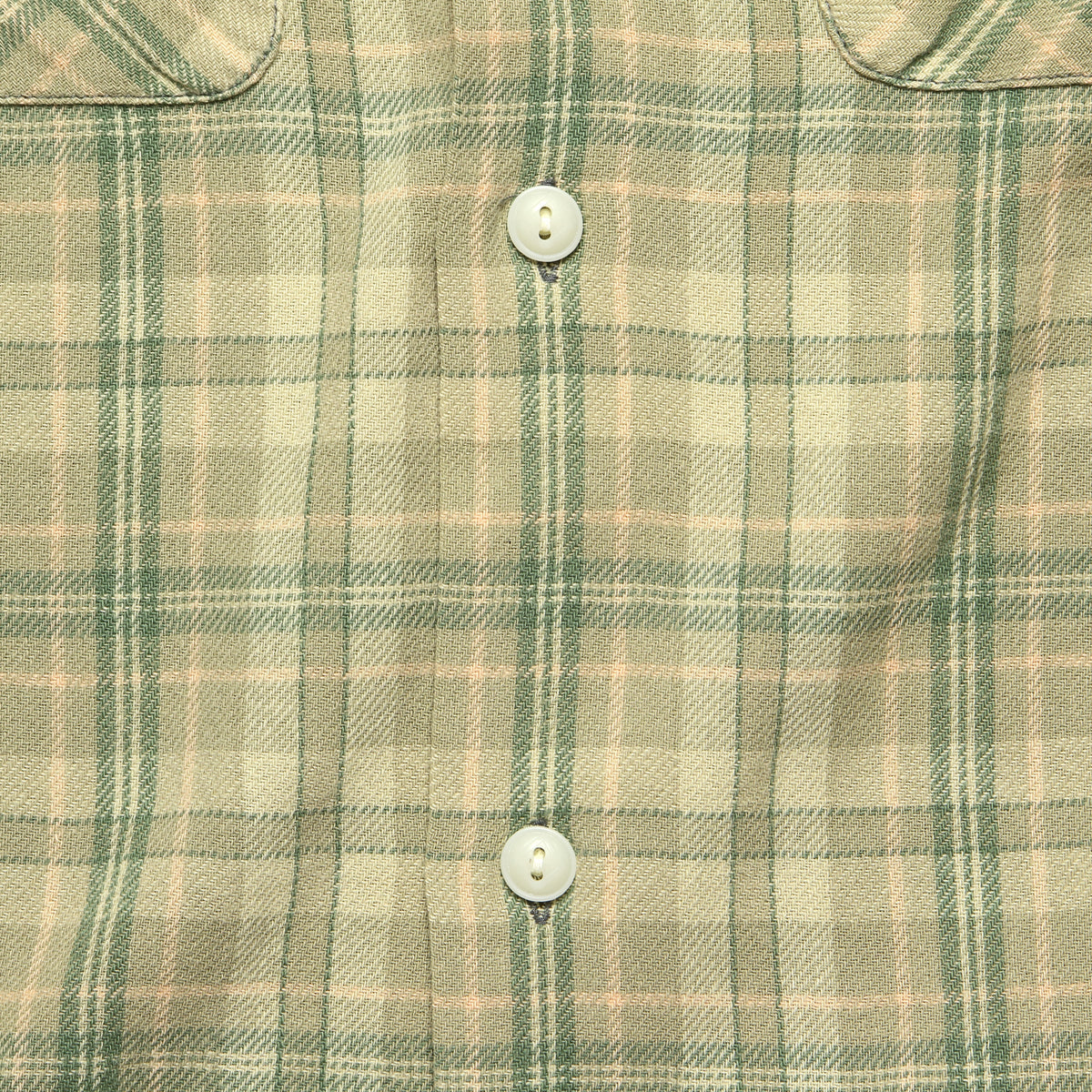 Carter Camp Shirt - Sage/Tan