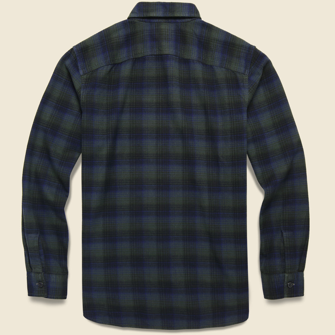 Sweet Orr Workshirt - Green/Blue - RRL - STAG Provisions - Tops - L/S Woven - Plaid