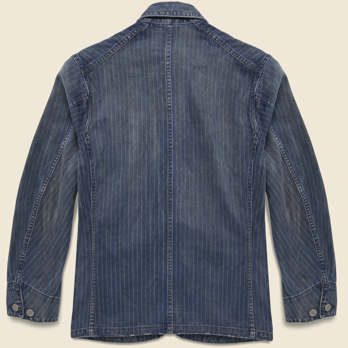 Mechanic Chore Coat - Black Indigo Wash - RRL - STAG Provisions - Outerwear - Shirt Jacket