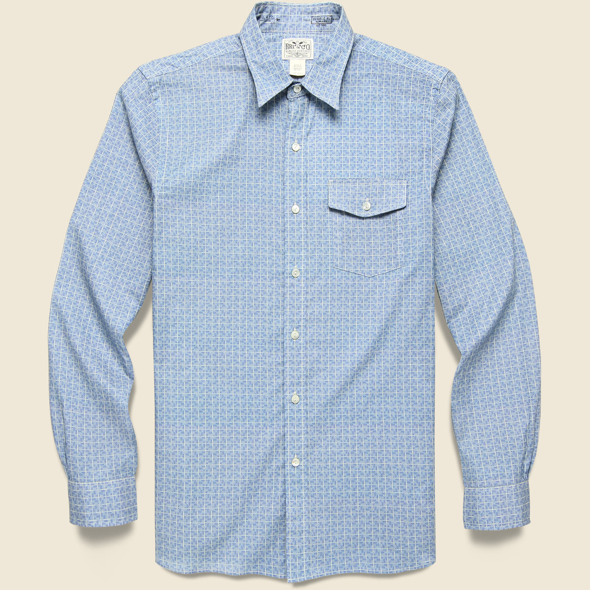 Fine Cotton Full Sleeve Formal Shirt For Men - Alice Blue - Ab-8167