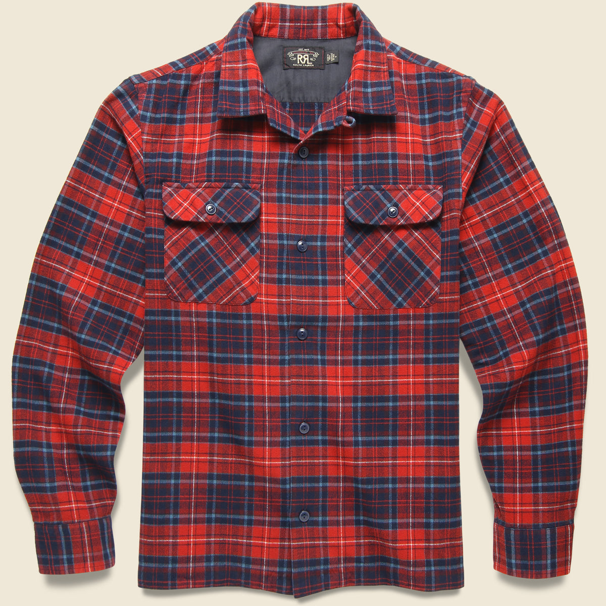 Carter Camp Shirt - Red Plaid