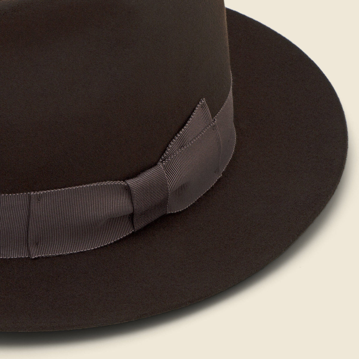 Wool Fedora - Vintage Brown