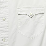 Lightweight Slim Fit Western Shirt - White - RRL - STAG Provisions - Tops - L/S Woven - Solid