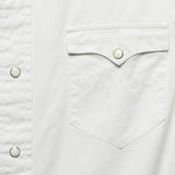 Lightweight Slim Fit Western Shirt - White - RRL - STAG Provisions - Tops - L/S Woven - Solid