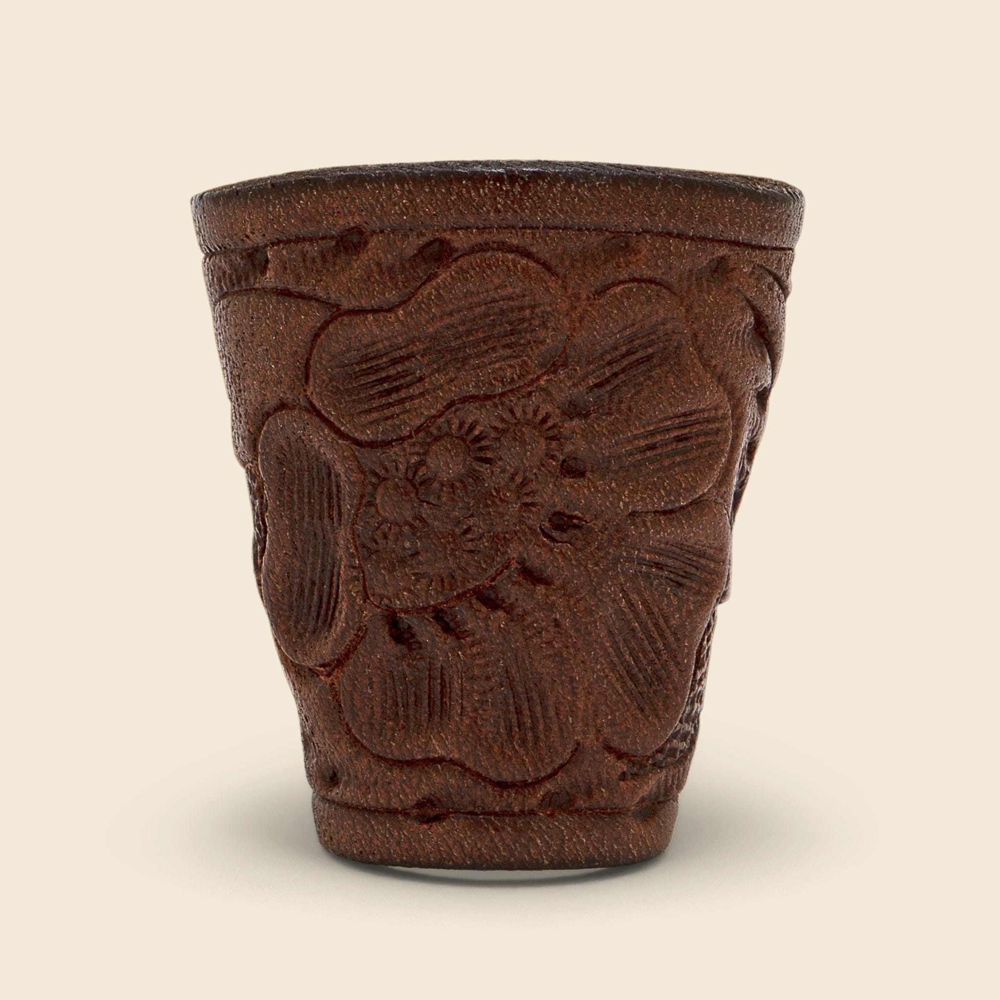 Tooled Leather Bandana Slider - Brown - RRL - STAG Provisions - Accessories - Bandanas