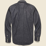 Slim Fit Denim Western Shirt - Rinse - RRL - STAG Provisions - Tops - L/S Woven - Solid