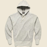 Fleece Hoodie - Grey Heather - RRL - STAG Provisions - Tops - Fleece / Sweatshirt