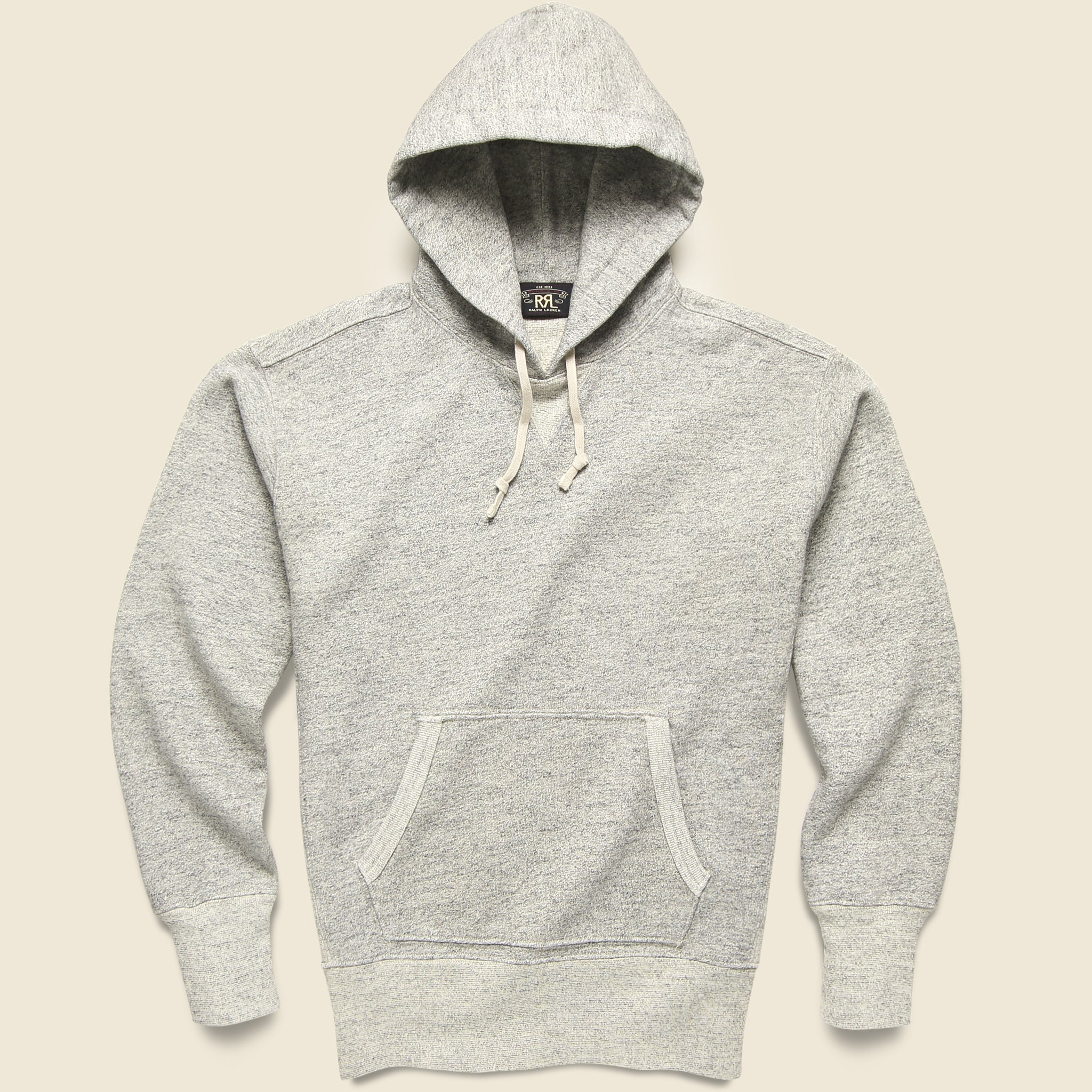 Fleece Hoodie - Grey Heather - RRL - STAG Provisions - Tops - Fleece / Sweatshirt