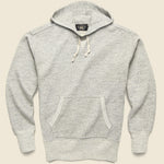 Fleece Hoodie - Grey Heather - RRL - STAG Provisions - Tops - Fleece / Sweatshirt