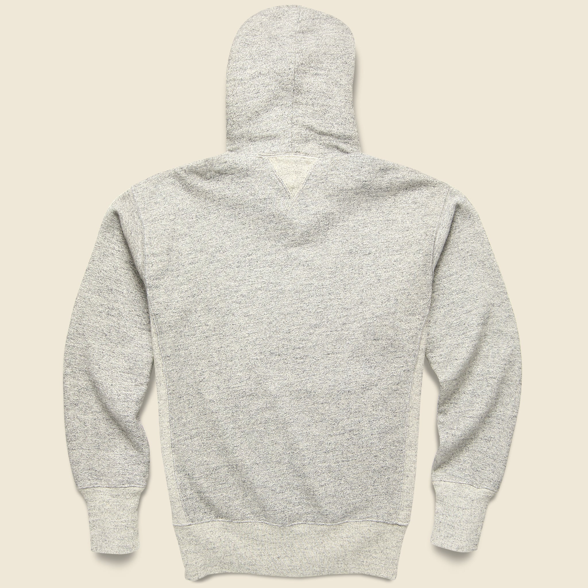 Fleece Hoodie - Grey Heather - RRL - STAG Provisions - Tops - Fleece / Sweatshirt