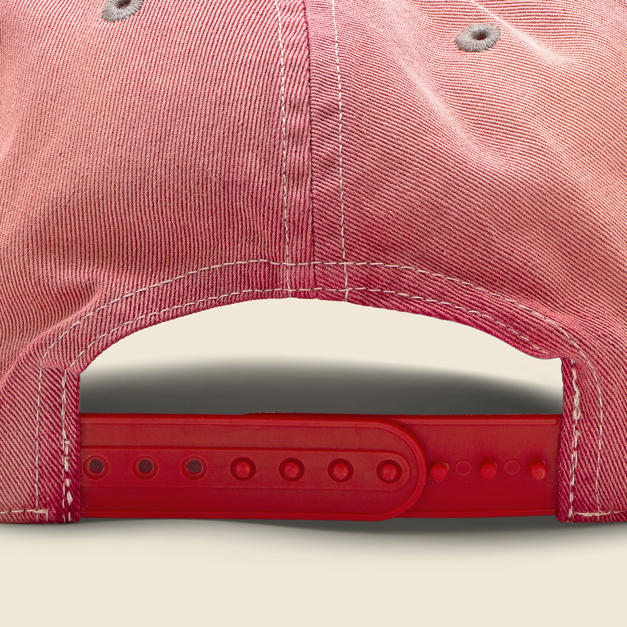 Garment-Dyed Twill Ball Cap - Faded Red - RRL - STAG Provisions - Accessories - Hats