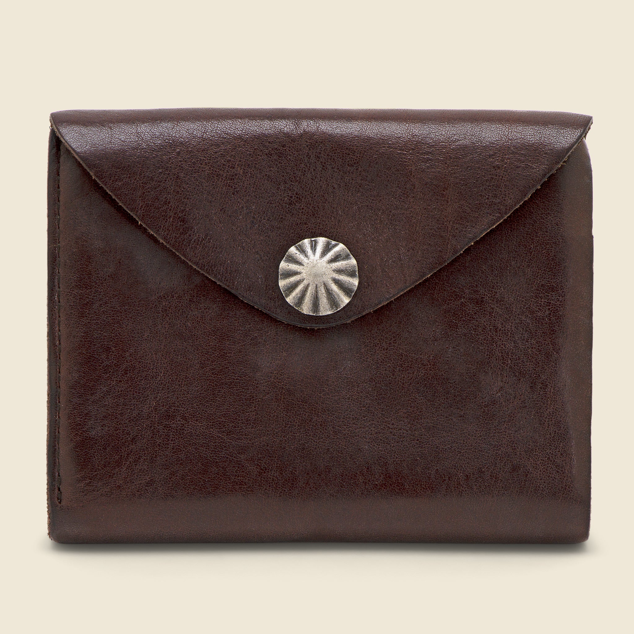 Concha Envelope Wallet - Brown - RRL - STAG Provisions - Accessories - Wallets