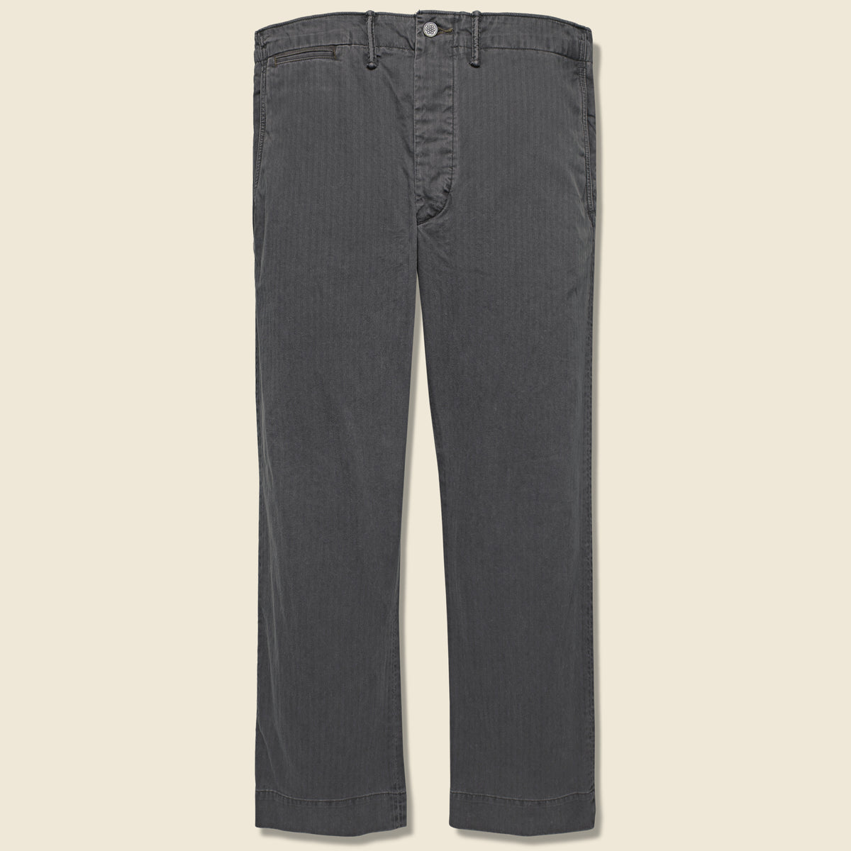 Cotton Field Chino - Washed Black