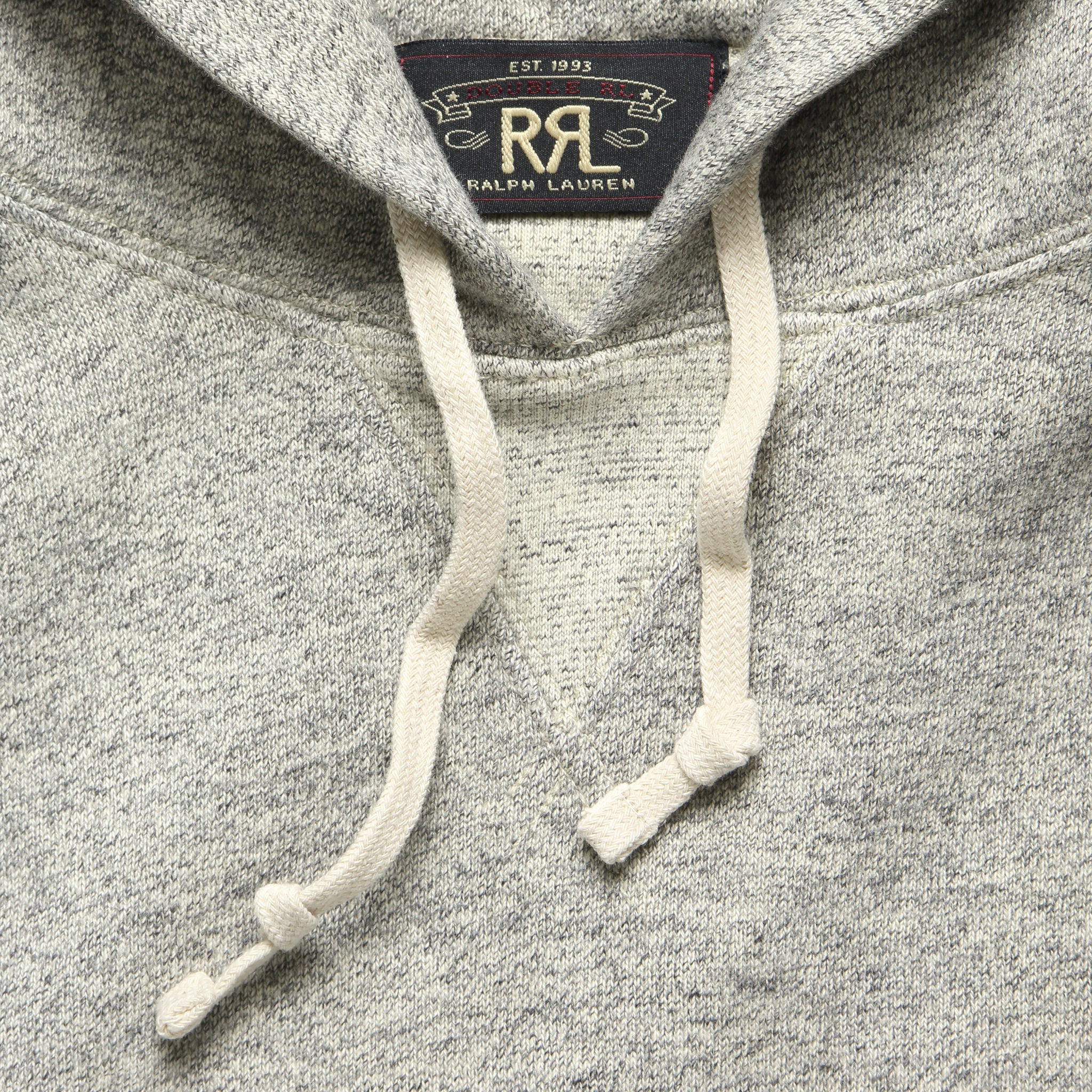 Fleece Hoodie - Grey Heather - RRL - STAG Provisions - Tops - Fleece / Sweatshirt