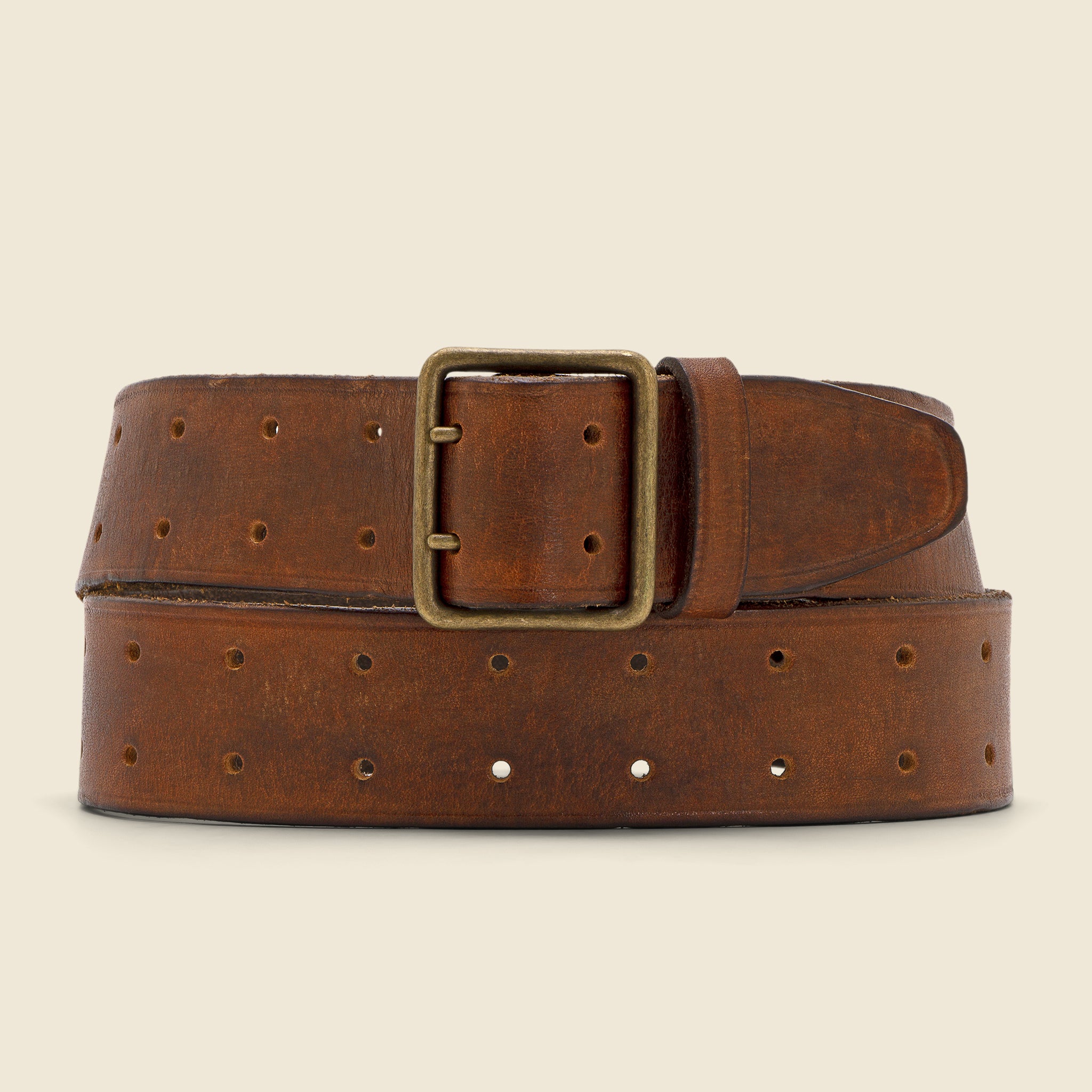 Conrad Belt - Vintage Brown - RRL - STAG Provisions - Accessories - Belts