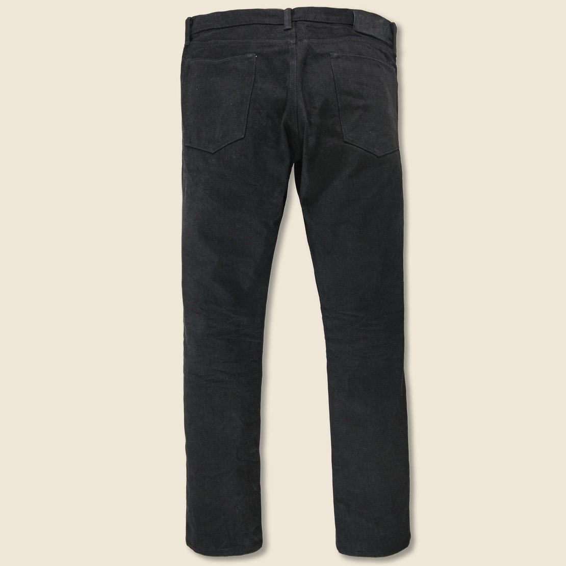 Slim Fit Jean - Black on Black - RRL - STAG Provisions - Pants - Denim