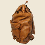 Vintage Leather Rucksack - Tan - RRL - STAG Provisions - Accessories - Bags / Luggage