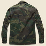 Waxed Field Jacket - Olive Camo - Rogue Territory - STAG Provisions - Outerwear - Coat / Jacket