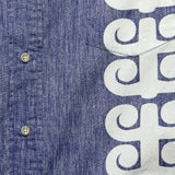 Stack A Tapa Shirt - Twilight Blue - Reyn Spooner - STAG Provisions - Tops - S/S Woven - Other Pattern