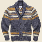 Hartford Cardigan - Blue - Schott - STAG Provisions - Tops - Sweater