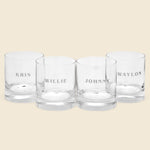 The Highwaymen Glass Set - Barware - STAG Provisions - Home - Bar & Entertaining - Barware