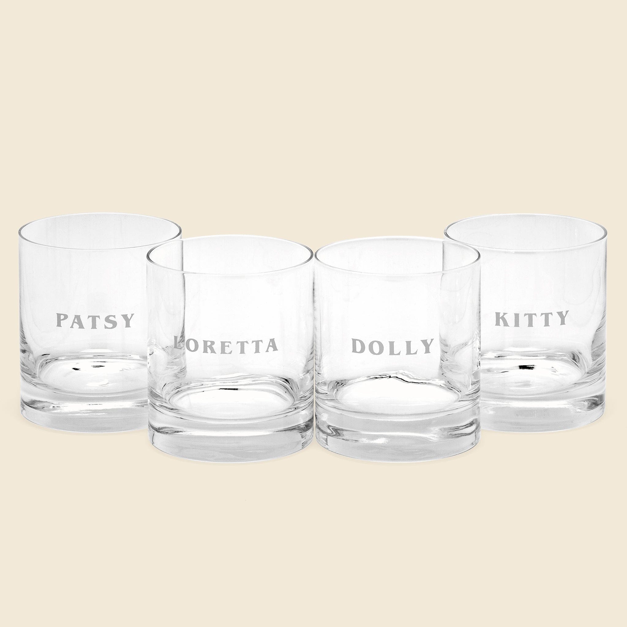 Tumbler Set - Ladies of Country Music V2 - Barware - STAG Provisions - Home - Bar & Entertaining - Barware