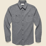 Utility Shirt - Salt & Pepper Twill - Taylor Stitch - STAG Provisions - Tops - L/S Woven - Solid