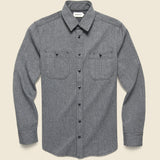 Utility Shirt - Salt & Pepper Twill - Taylor Stitch - STAG Provisions - Tops - L/S Woven - Solid