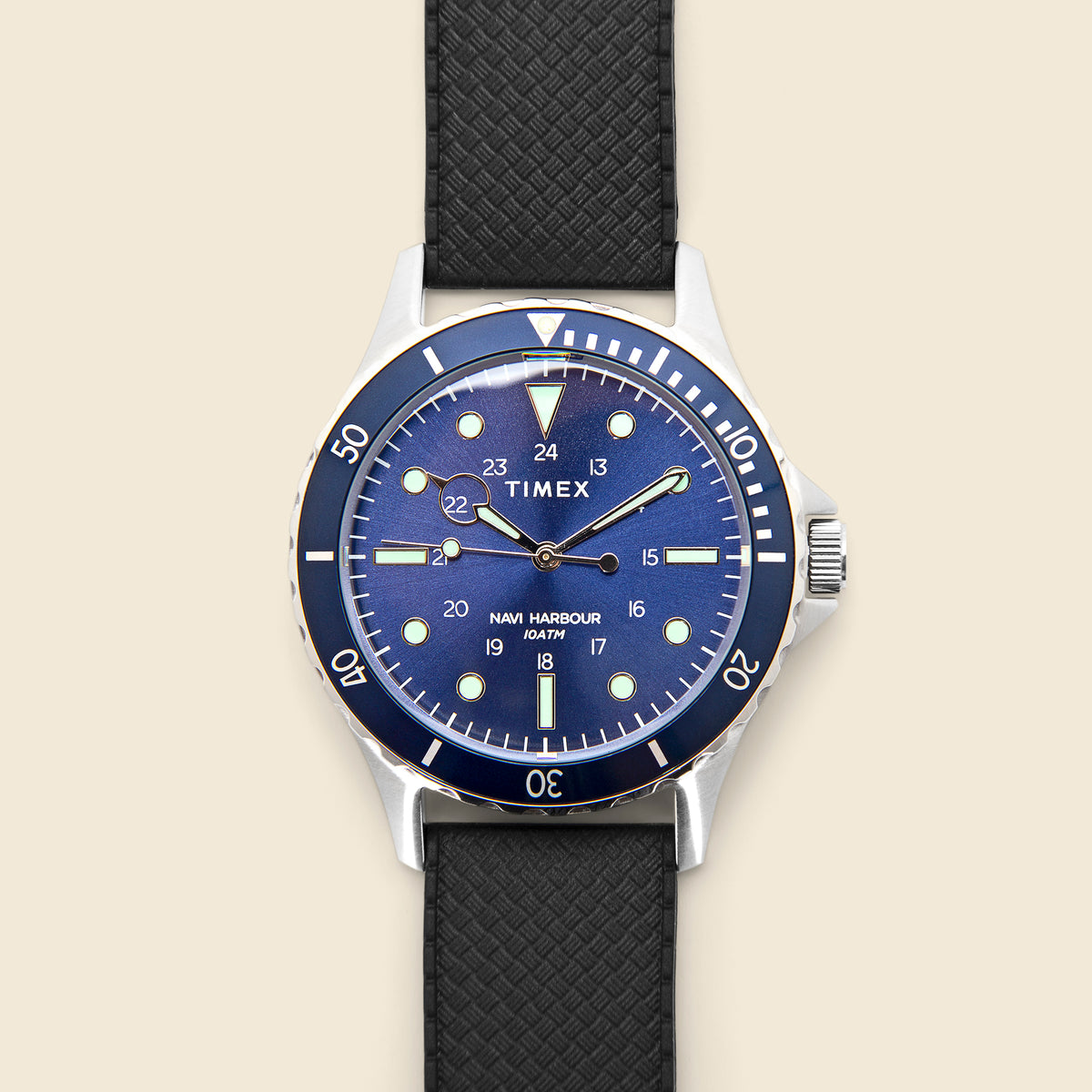 Navi XL Watch 41mm - Black/Blue