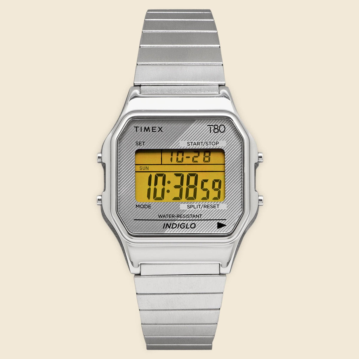 T80 Expansion Band Watch 34mm - Silver