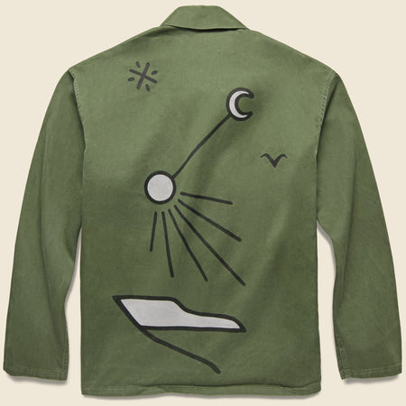 Vintage Combat Overshirt - Sun & Moon