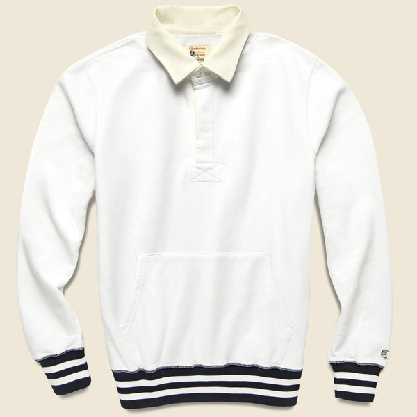 Todd Snyder + Champion - Rugby Sweatshirt - White