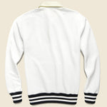 Todd Snyder + Champion - Rugby Sweatshirt - White - Todd Snyder - STAG Provisions - Tops - Fleece / Sweatshirt