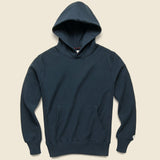 Todd Snyder + Champion - Popover Hoodie Sweatshirt - Original Navy - Todd Snyder - STAG Provisions - Tops - Fleece / Sweatshirt