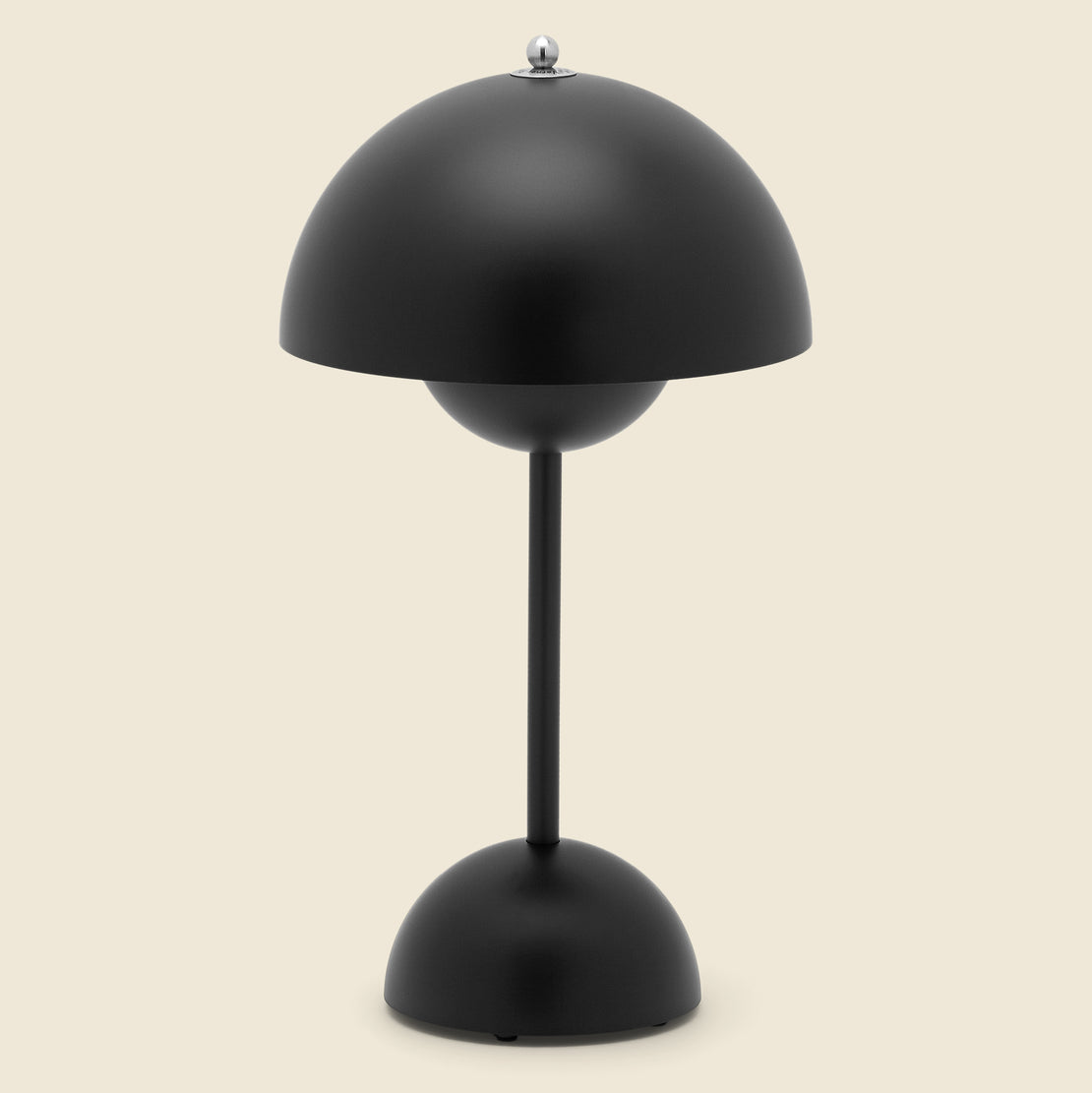 Home Flowerpot Table Lamp - Matte Black