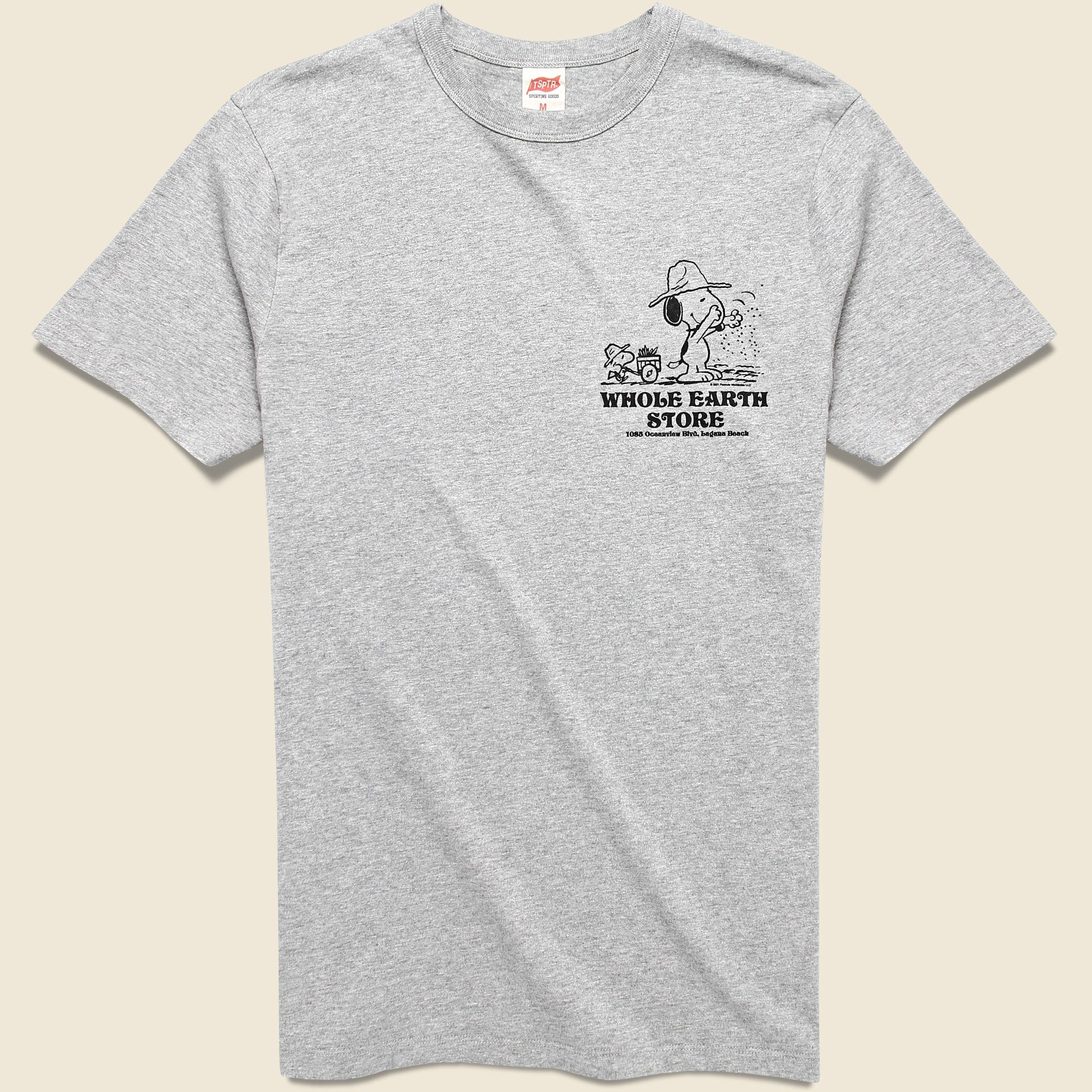 Whole Earth Store Tee - Grey Marl - TSPTR - STAG Provisions - Tops - S/S Tee - Graphic
