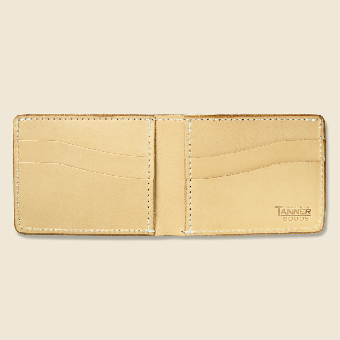 Utility Bifold Wallet - Natural - Tanner - STAG Provisions - Accessories - Wallets