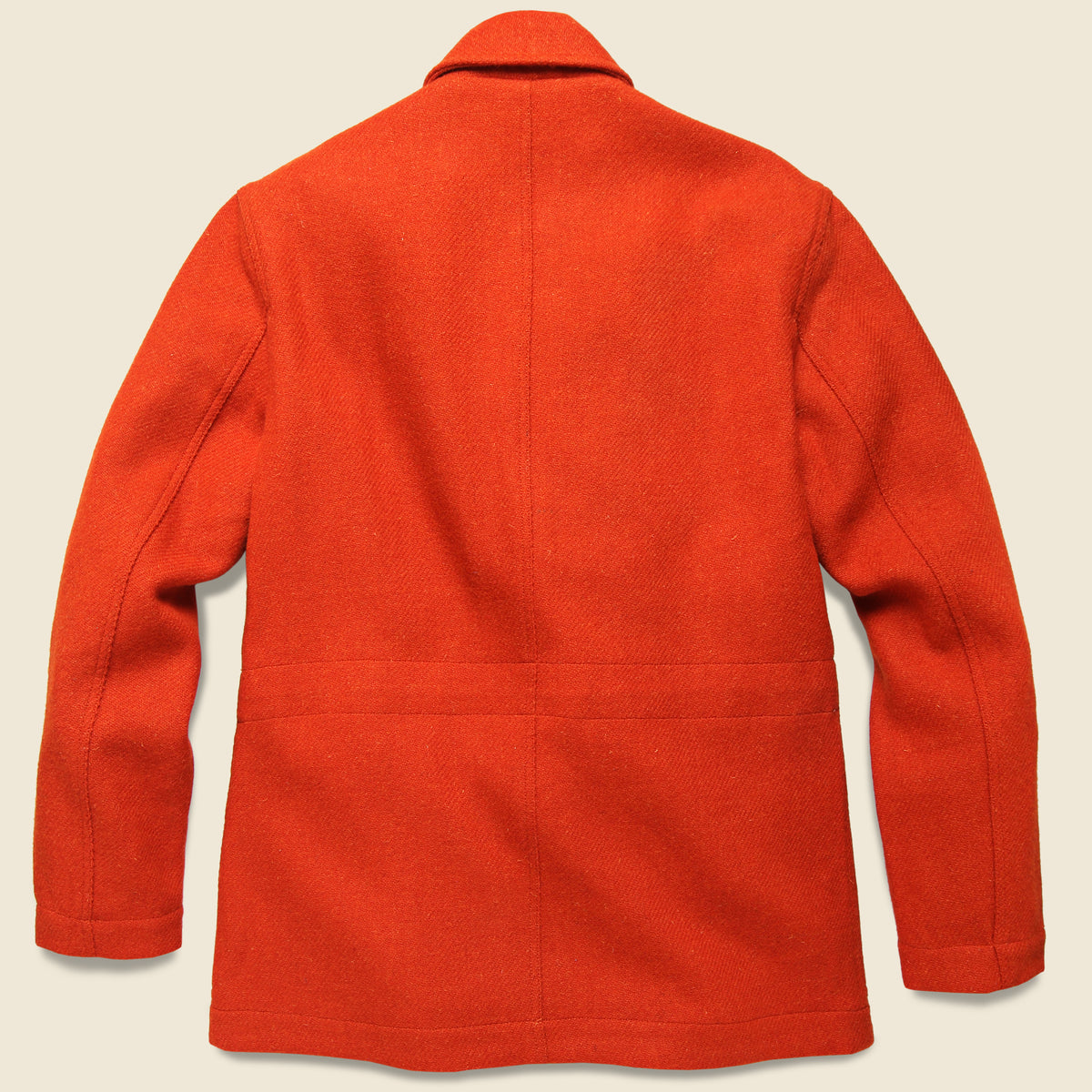 Norfolk Tweed Bakers Jacket Orange STAG Provisions
