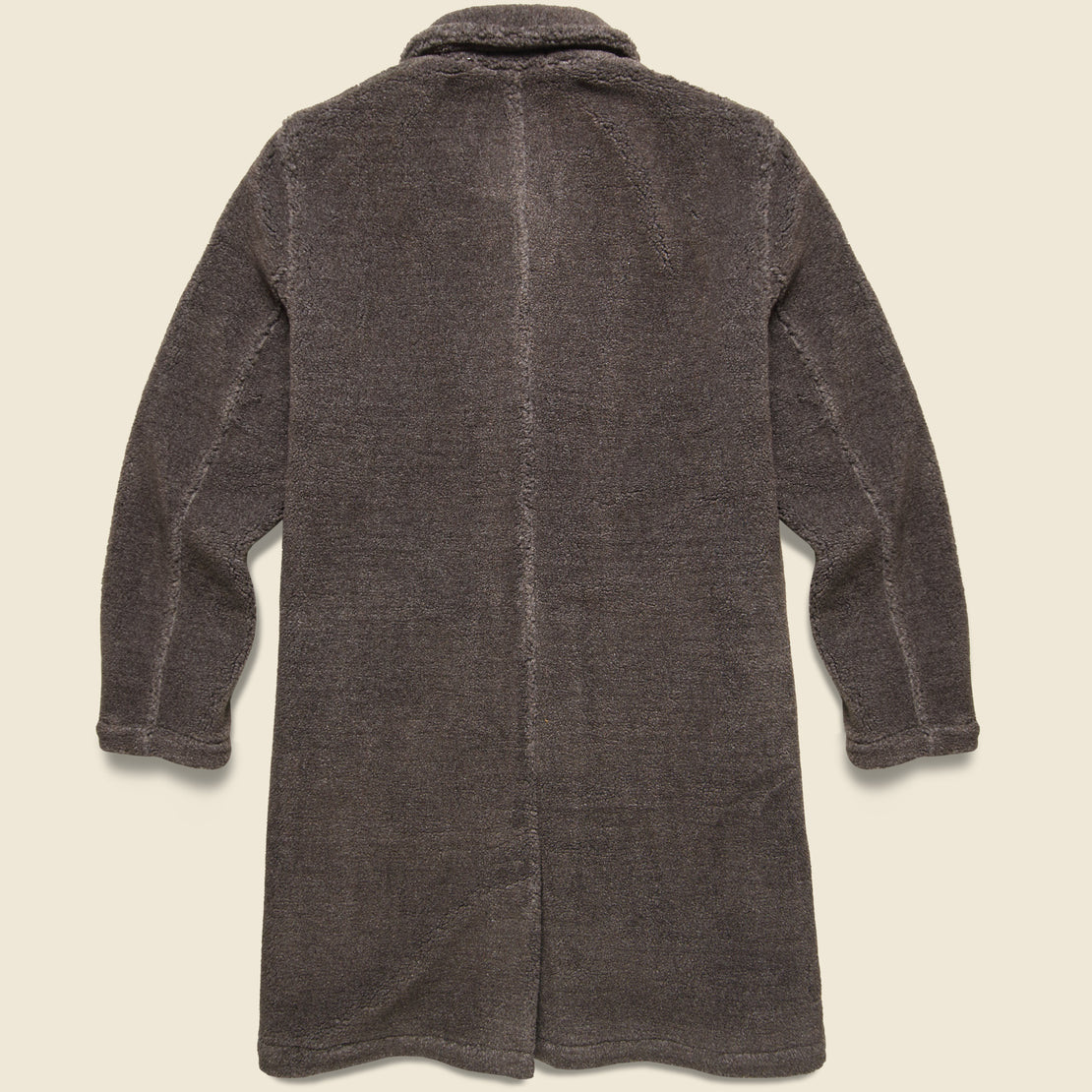 Rocket Fleece Short Overcoat - Brown - Universal Works - STAG Provisions - Outerwear - Coat / Jacket