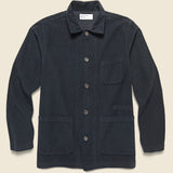 Bakers Overshirt - Black Fine Cord - Universal Works - STAG Provisions - Tops - L/S Woven - Overshirt