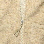 Wool Fleece Zip Waistcoat - Stone - Universal Works - STAG Provisions - Outerwear - Vest