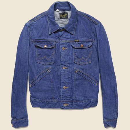 Wrangler Selvedge Denim Jacket - Dark Wash