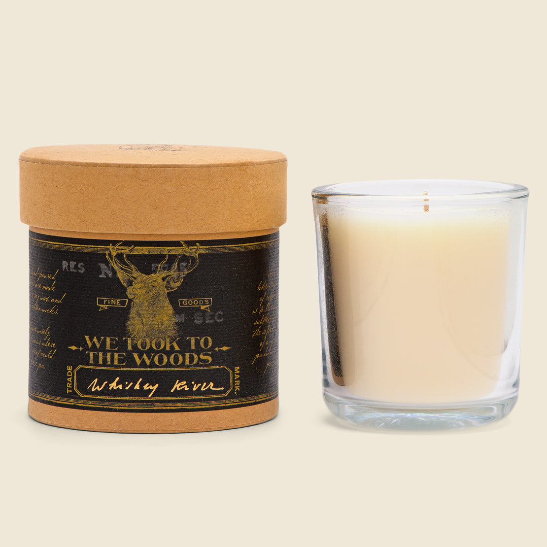 We Took To The Woods Whiskey River Candle - 8.5oz