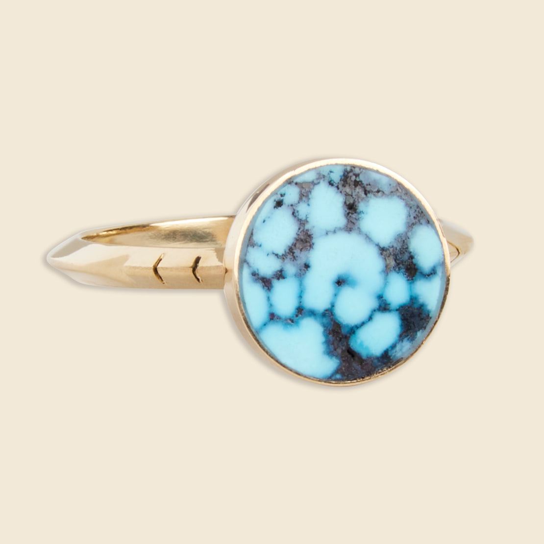 Circ Ring - Kingman Turquoise - Young in the Mountains - STAG Provisions - W - Accessories - Ring