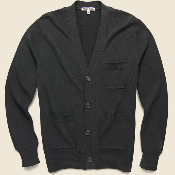 トップス 60's Gilison Black Acrylic Cardigan M 60's Gilison Black Acrylic Cardigan M